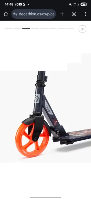 Patinete infantil 9-14 años nuevo