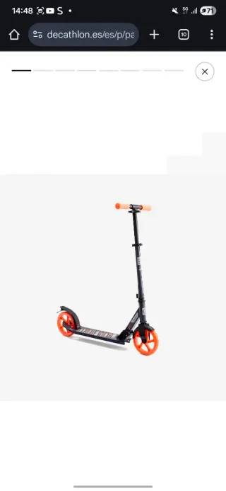 Patinete infantil 9-14 años nuevo