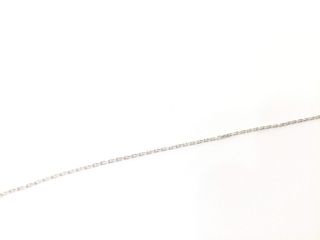 collar oro 18k con diamante de laboratorio 23cm