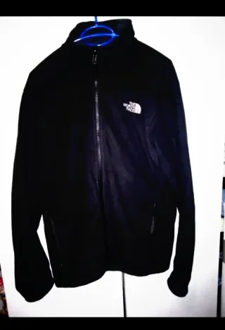 Chaqueta The North Face polar negra