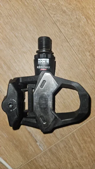 Pedales Look Keo 2 Max Carbon + Calas Grises