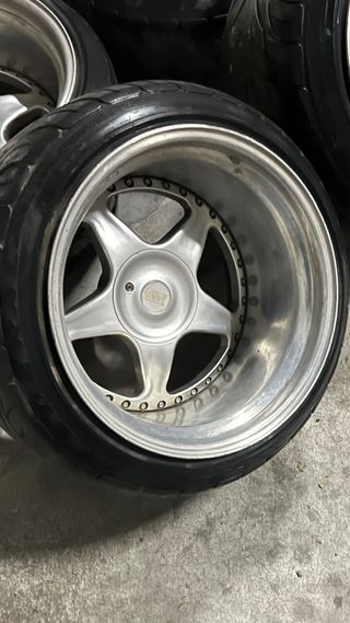 Llantas Braid desmontables en 3 piezas 17 4x108