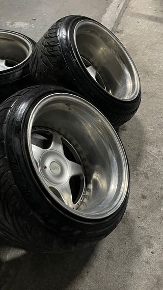 Llantas Braid desmontables en 3 piezas 17 4x108