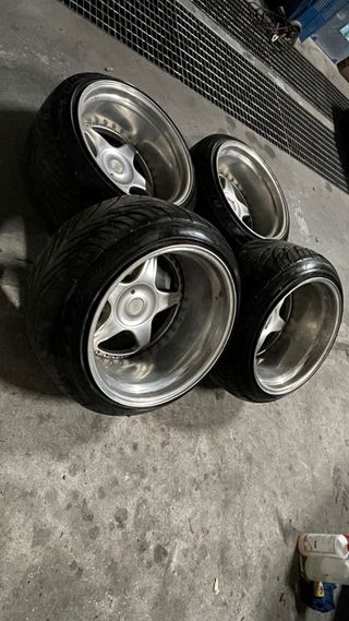 Llantas Braid desmontables en 3 piezas 17 4x108