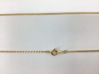 cadena oro 18k 25cm