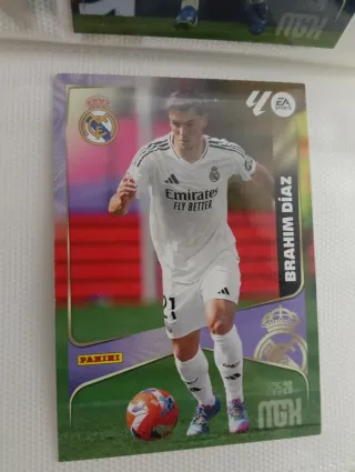 Cromo Real Madrid Brahim Díaz 25/26