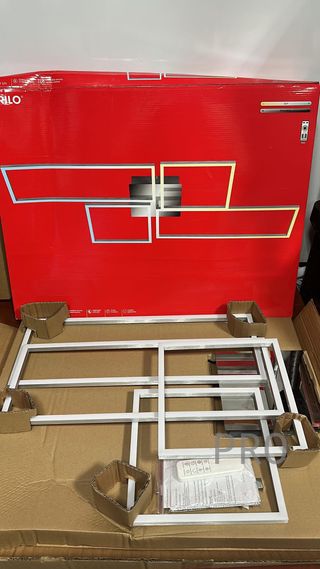 Lámpara de techo LED regulable, control remoto