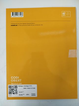Biologia i Geologia 3ºESO - Codi Obert - LOMLOE - 978842187