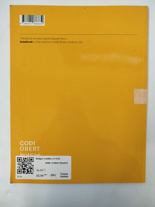 Religió Catòlica 3r ESO - Codi Obert - 9788421866832 - Com