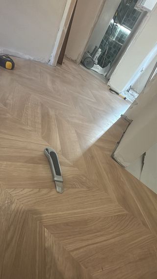 Instalación de tarimas de madera