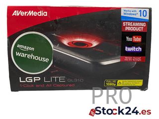 Capturadora de vídeo para hacer streaming y grabar juegos de PC AVerMedia GL310