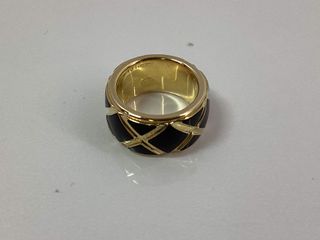 anillo oro 18k con piedra