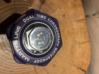 Orologio cronografo MARTYN LINE blu argentato