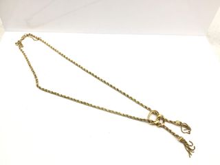 collar oro 18k 23cm