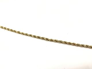 collar oro 18k 23cm
