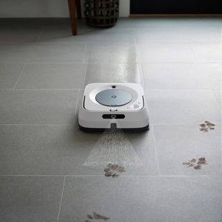 iRobot m613440 Robot fregasuelos con WiFi, Pulveri