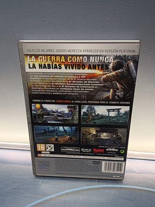 videojuego playstation 2, Call of Duty: World At War Final Fronts PS2