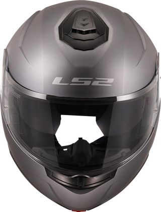 LS2, Casco Moto Modular Strobe II Matt Titanium, M