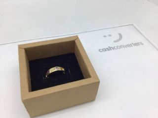 anillo oro 18k con piedra con circonita