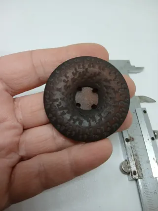 Lotto bottoni vintage 4 buchi texture anni 80