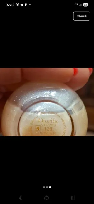 Smalto Dior Diorific Beige/Oro 128