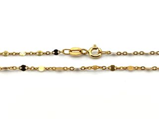 cadena oro 18k 22cm