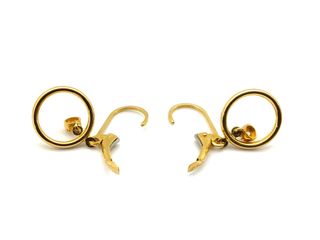 pendientes oro 18k