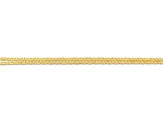 cadena oro 18k 25cm
