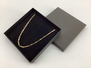 cadena oro 18k 30cm