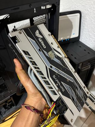 Sapphire RX 580 Nitro Tarjeta Gráfica