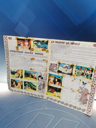 ÁLBUM DE CROMOS JACK EL OSO DE TALLAC. DANONE. INCOMPLETO.