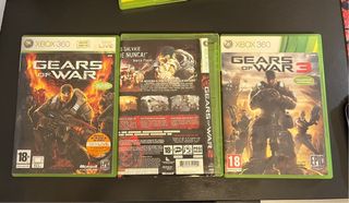 Lote 3 Juegos Gears of War Xbox 360