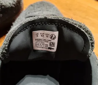 Zapatillas Lacoste Hombre Talla 43