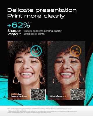 iNKPAD Cartucho de tóner Compatible para HP 117A C