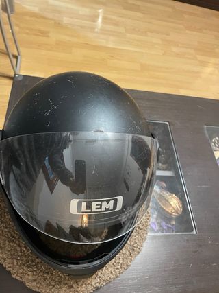 Casco de Moto Negro