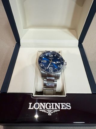 Longines Hydroconquest azul FULLSET