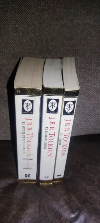 Lote 4 libros Tolkien