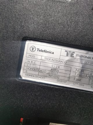Teléfono hogar u oficina TEIDE integrado