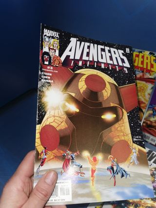 miniserie 1 al 4, AVENGERS INFINITY de Roger Stern, marvel comics