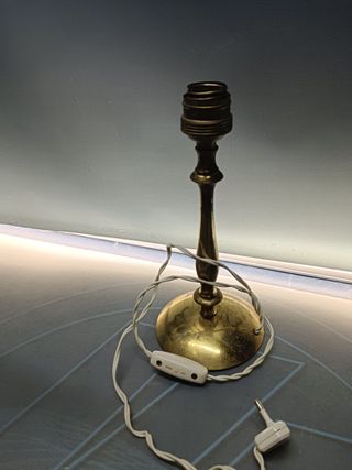 Lampada da tavolo antica, vintage 38 cm