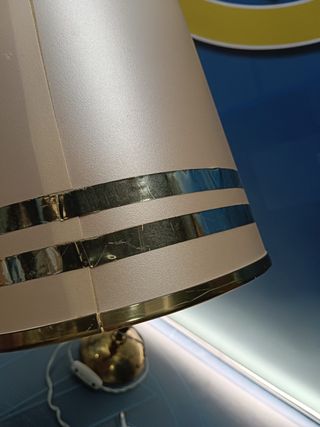 Lampada da tavolo antica, vintage 38 cm