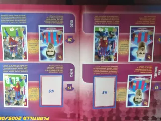 Album cromos super barça 2005 2006