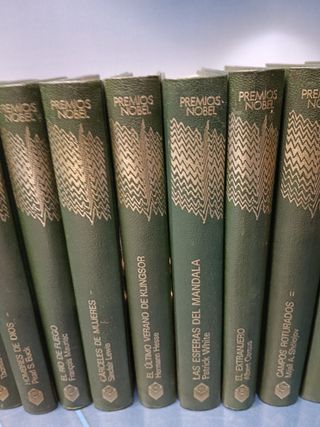 19 novelas , diferentes autores, Premios nobel