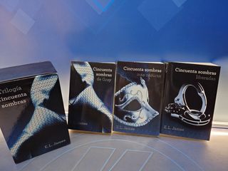 Trilogía cincuenta sombras, novelas