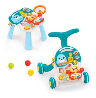 Correpasillos y andador infantil con juegos