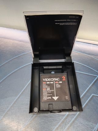 videojuego retro Philips Videopac 36 -FUTBOL + HOCKEY HIELO
