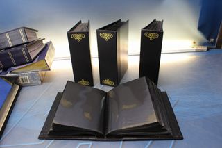 Lote de 10 álbumes de fotos tamaño 15 x 10 cm.