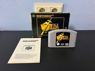 Nintendo 64 Gris con Mando Multicolor+ juego Zelda