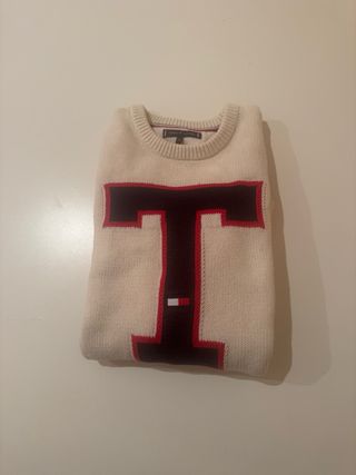 Jersey Tommy Hilfiger Blanco talla 14 años.