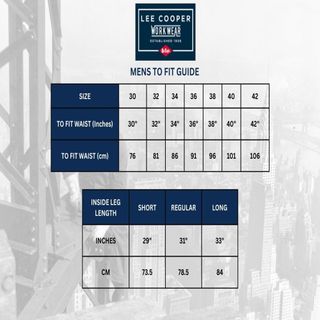 Lee Cooper Workwear para hombre, clásicas de carga